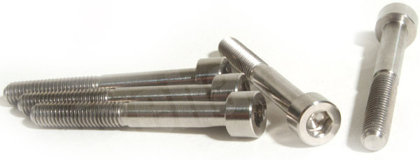 Titan Schraube M7 x 1.25 x 45 zylindrisch DIN 912 Grade 5