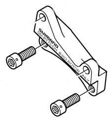 Shimano Adapter IS - IS 180 VR SM-MA-F180