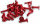 FTC Alu Schraube M4x15 rot für Schaltröllchen